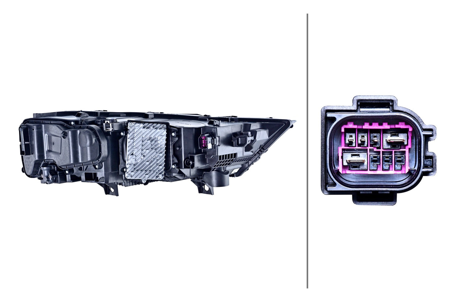 Matrix-Headlight - left - for e.g. AUDI Q7 (4MB, 4MG)