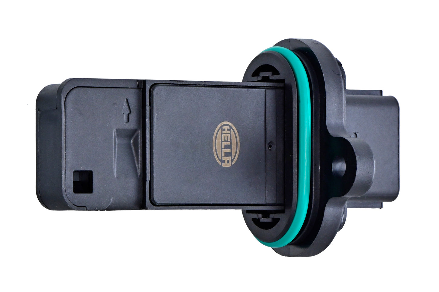 HELLA Mass Air Flow Sensor - 4-pin connector - Bolted - without housing 8ET358166-591