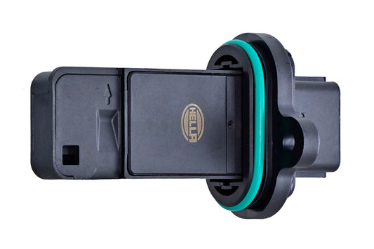 HELLA Mass Air Flow Sensor - 4-pin connector - Bolted - without housing 8ET358166-591