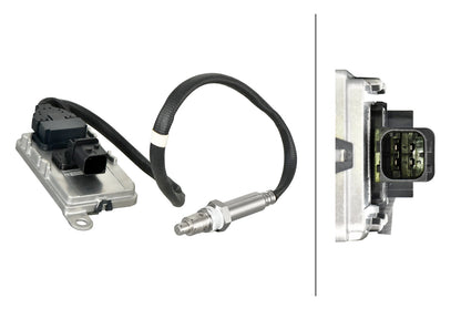 HELLA NOx Sensor, NOx catalytic converter - 24V - 4-pin connector 6PN358186-691