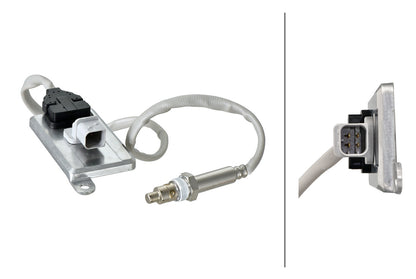 HELLA NOx Sensor, NOx catalytic converter - 24V - 4-pin connector 6PN358186-721