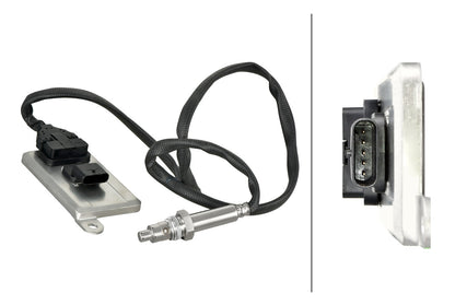 HELLA NOx Sensor, NOx catalytic converter - 24V - 5-pin connector 6PN358186-731