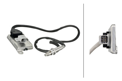 HELLA NOx Sensor, NOx catalytic converter - 24V - 4-pin connector 6PN358186-751