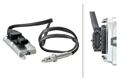 HELLA NOx Sensor, NOx catalytic converter - 24V - 4-pin connector 6PN358186-761