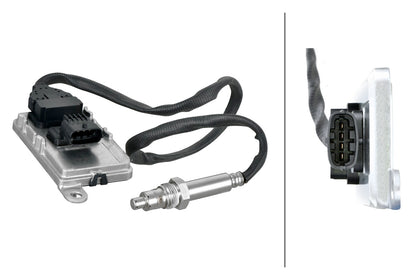 HELLA NOx Sensor, NOx catalytic converter - 24V - 6-pin connector 6PN358186-801