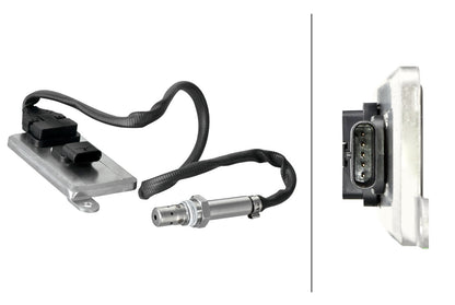HELLA NOx Sensor, NOx catalytic converter - 24V - 5-pin connector 6PN358186-821