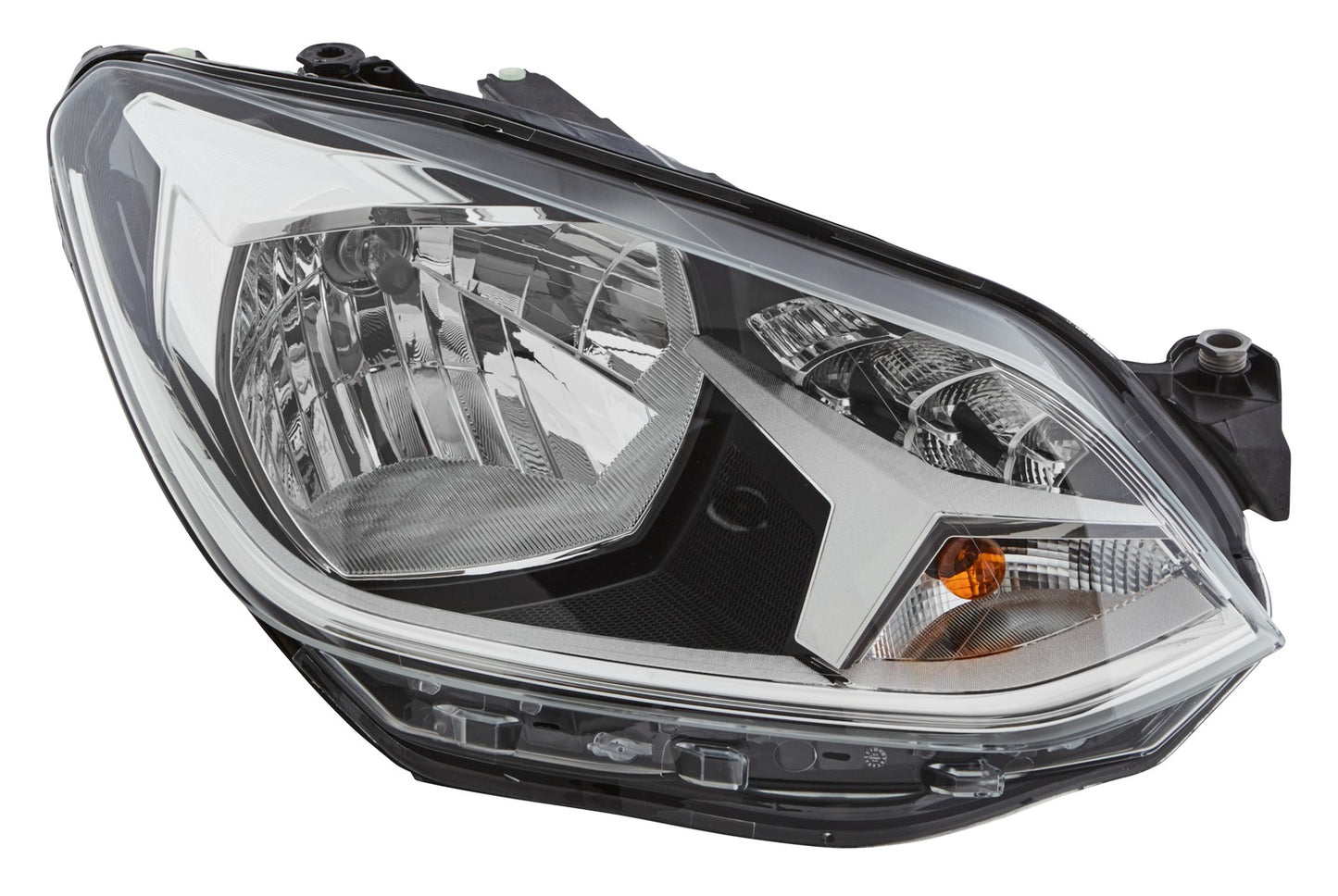 HELLA FF/Halogen-Headlight - right - for e.g. VW Up (121, 122, BL1, BL2) 1EL012644-021