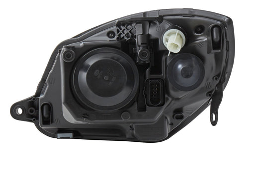 HELLA Dual Headlight/FF/Halogen-Headlight - right - for e.g. Skoda Fabia II (542) 1EL247025-261