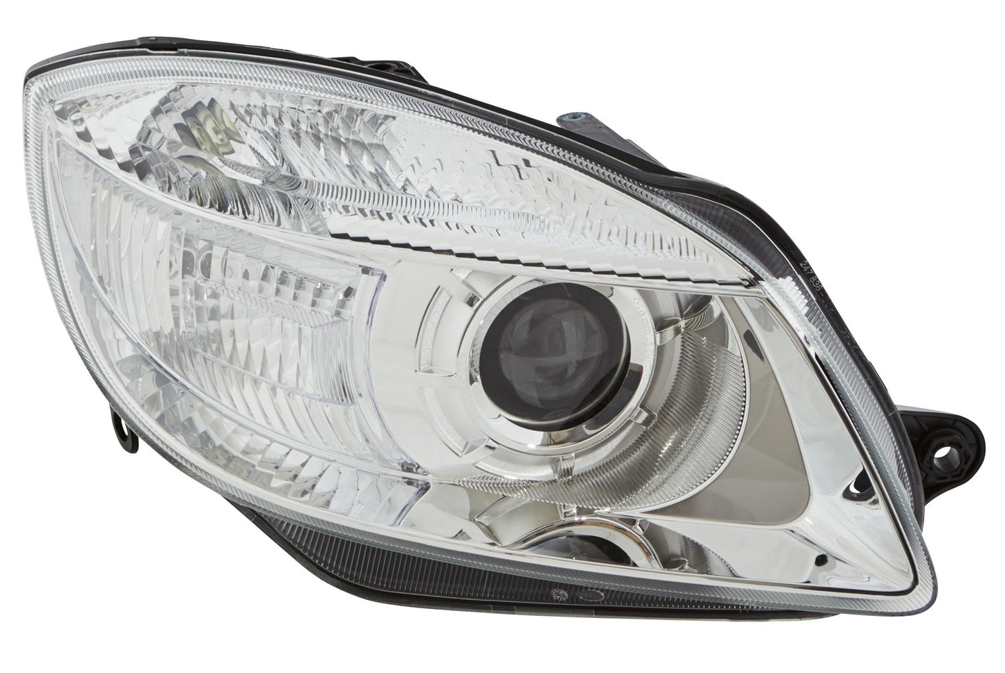 HELLA Dual Headlight/FF/Halogen-Headlight - right - for e.g. Skoda Fabia II (542) 1EL247025-261