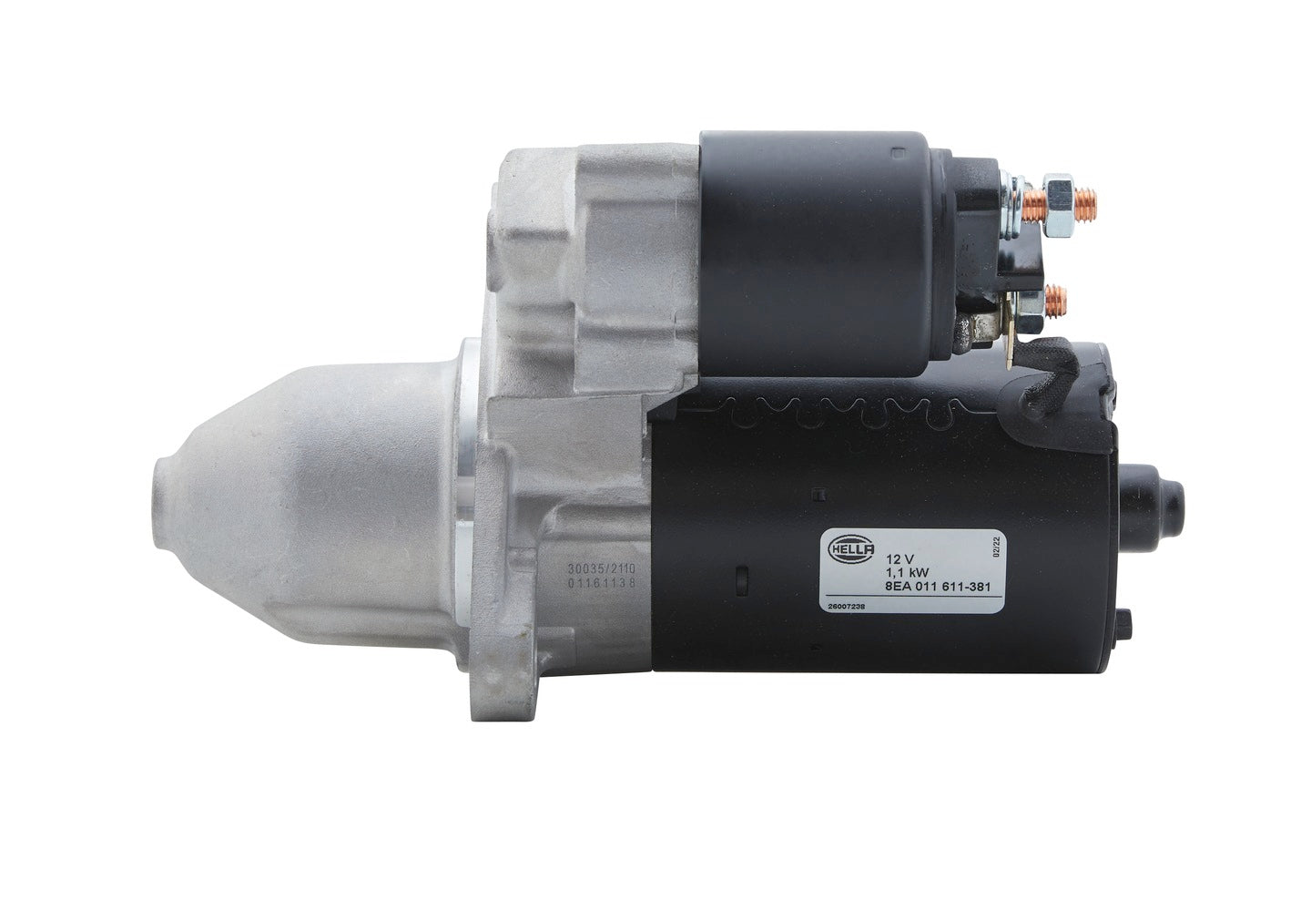 HELLA Starter - 12V - 1.1kW - for e.g. MG MGF (RD) 8EA011611-381