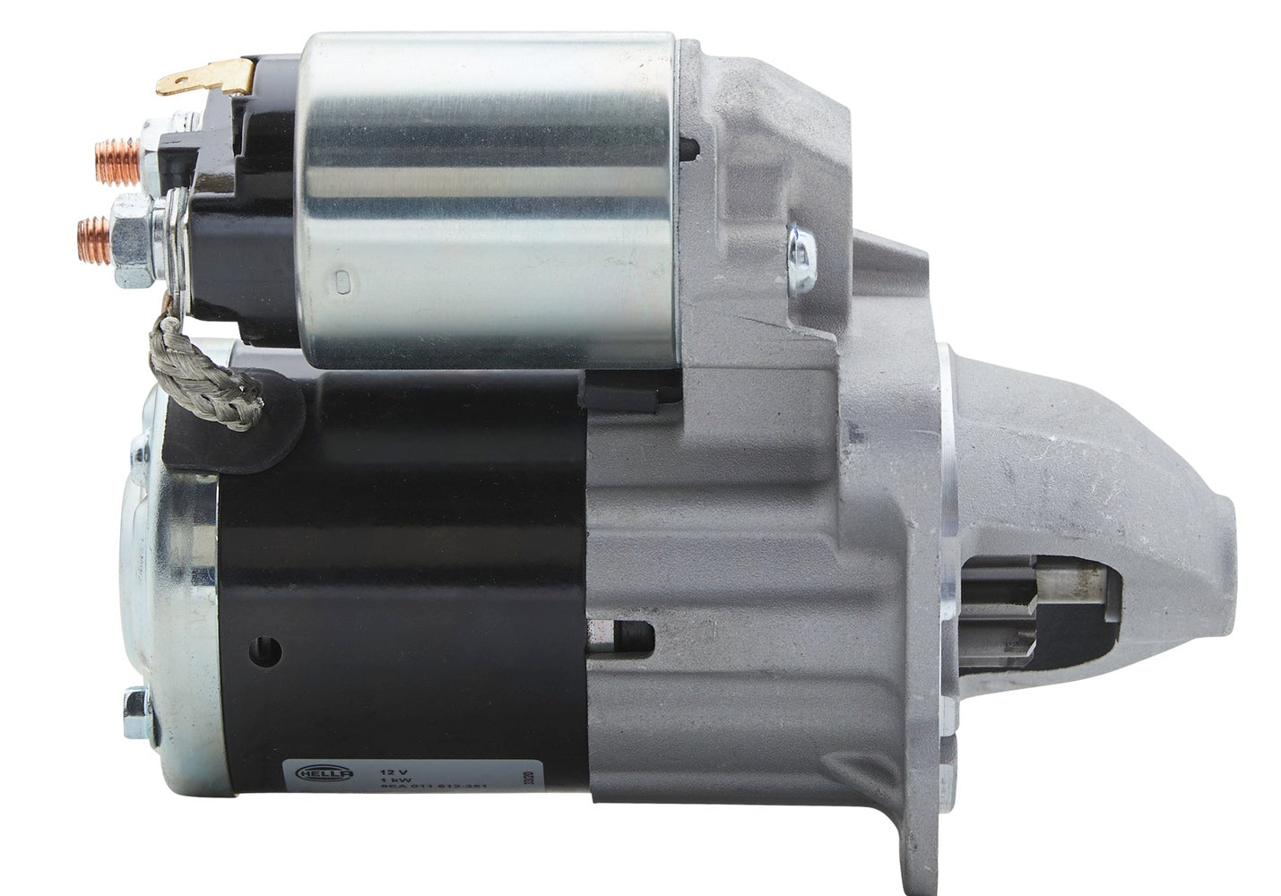 HELLA Starter - 12V - 1.0kW - for e.g. Mazda 2 (DE_, DH_) 8EA011612-351