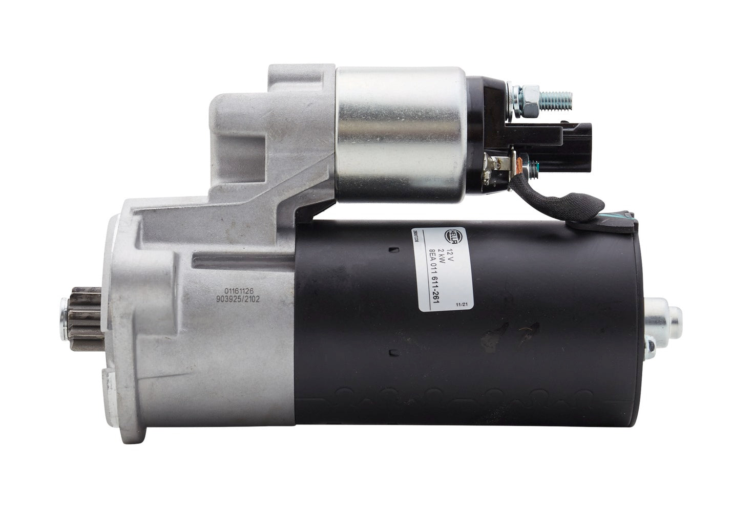 HELLA Starter - 12V - 2kW - for e.g. VW Crafter 30-50 Platform/Chassis (2F_) 8EA011611-261