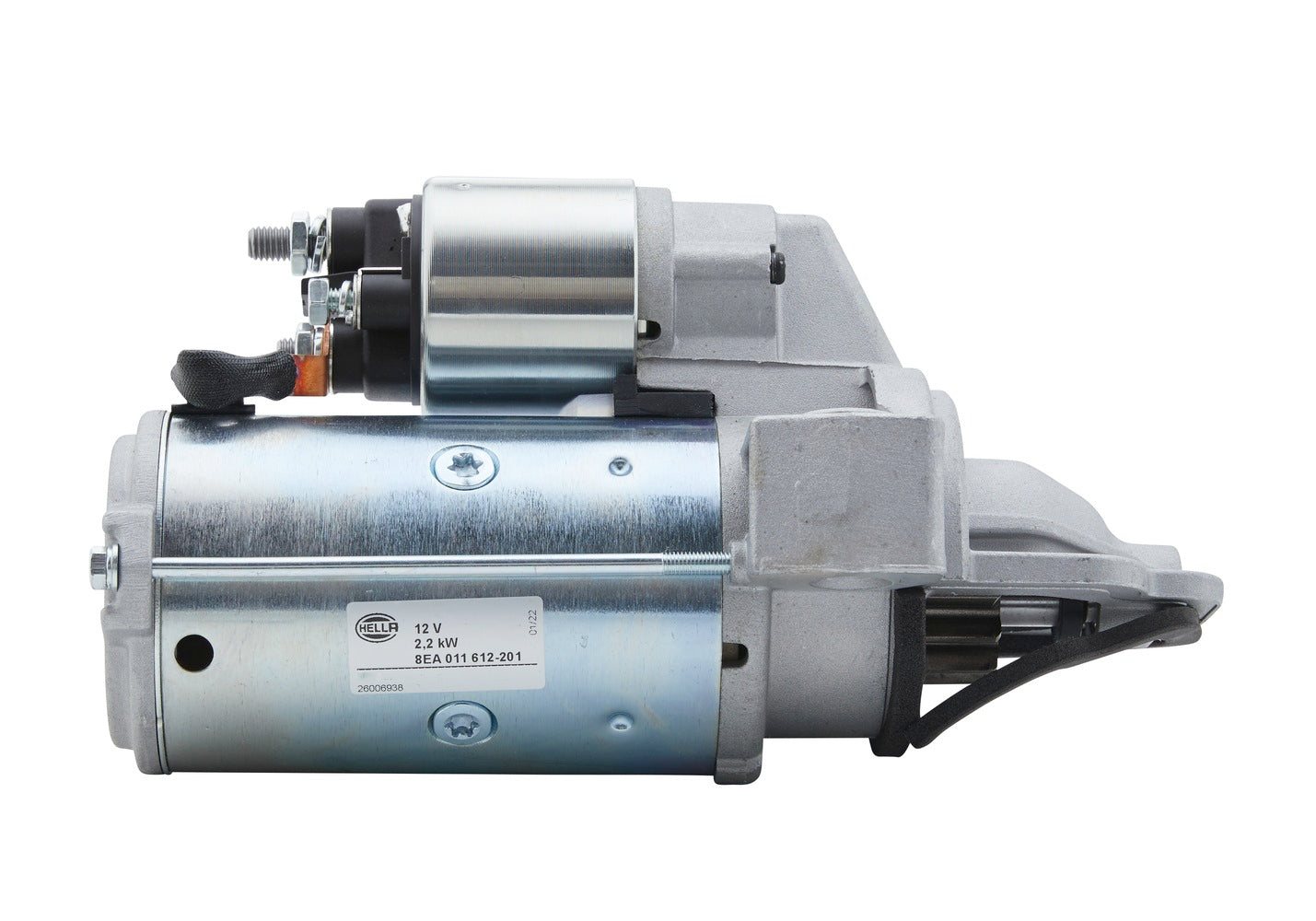 HELLA Starter - 12V - 2.2kW - for e.g. Ford Transit Custom V362 Box (FY, FZ) 8EA011612-201