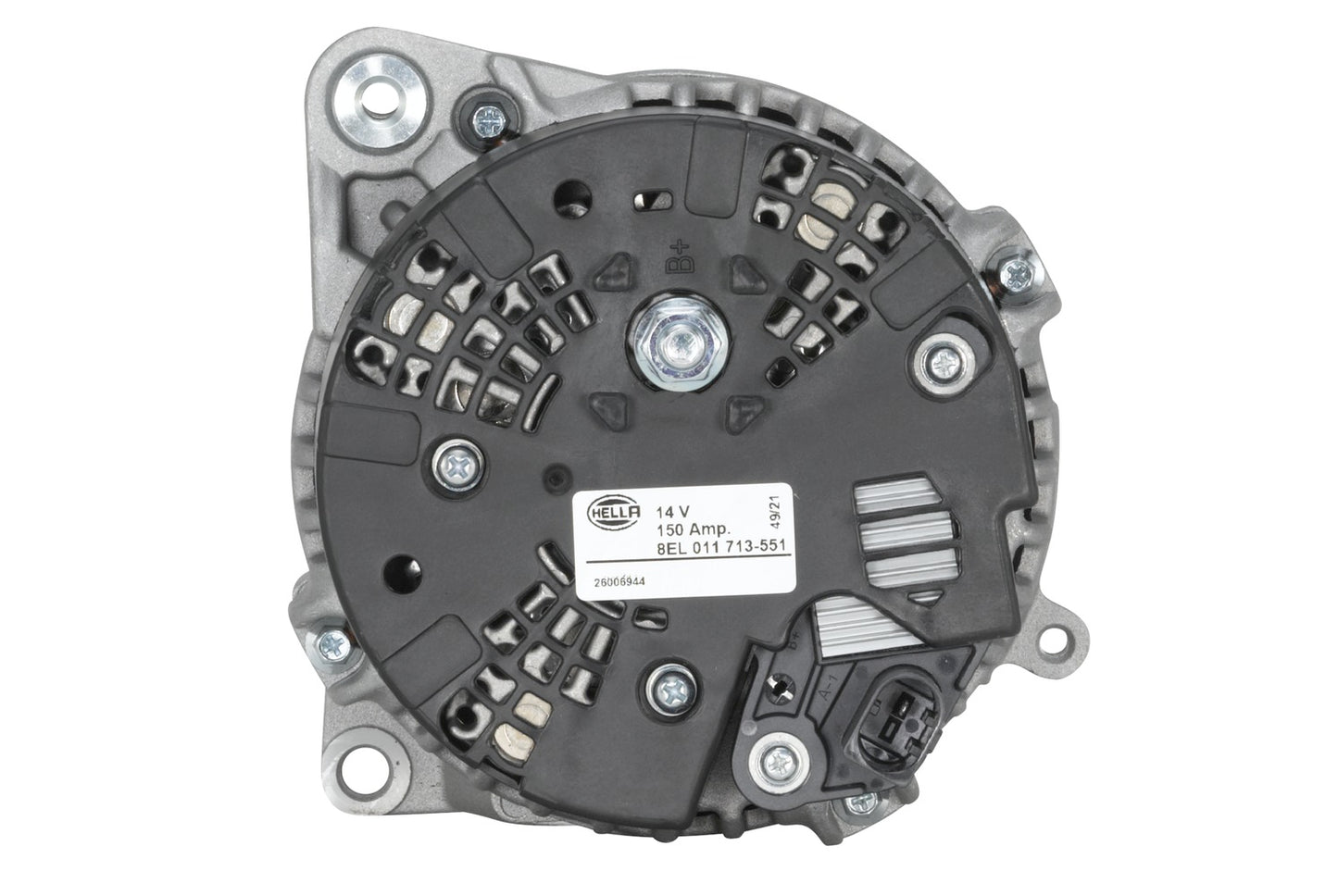 HELLA Alternator - 14V - 150A - for e.g. Mercedes-Benz A-Class (W176) 8EL011713-551