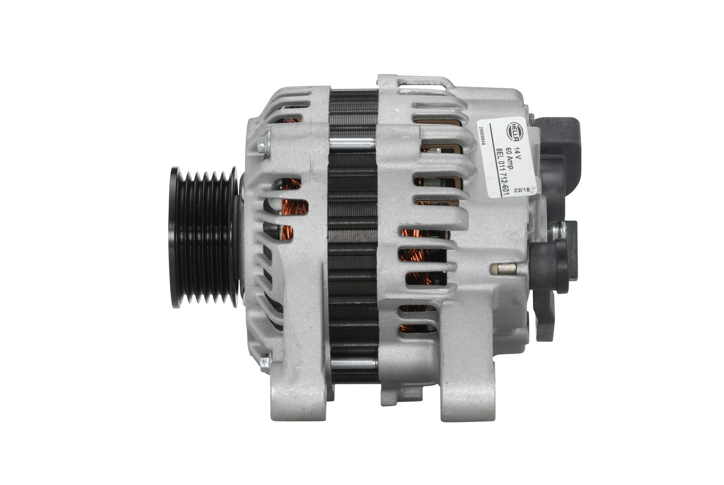 HELLA Alternator - 14V - 60A - for e.g. Peugeot 206 Hatchback (2A/C) 8EL011712-601