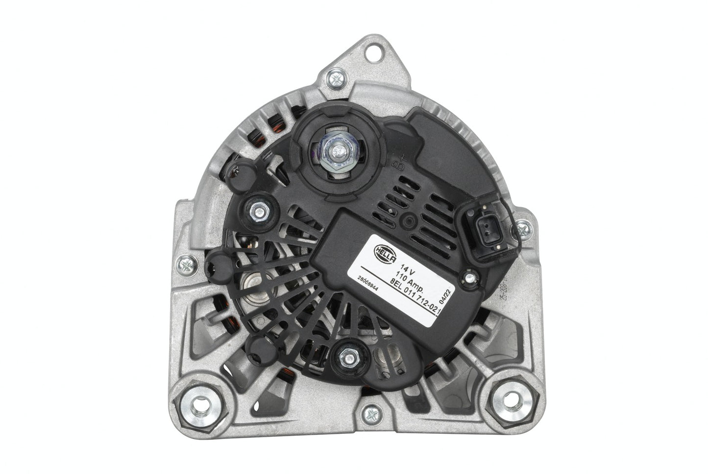 HELLA Alternator - 14V - 110A - for e.g. Renault Kangoo / Grand Kangoo (Kw0/1_) 8EL011712-021