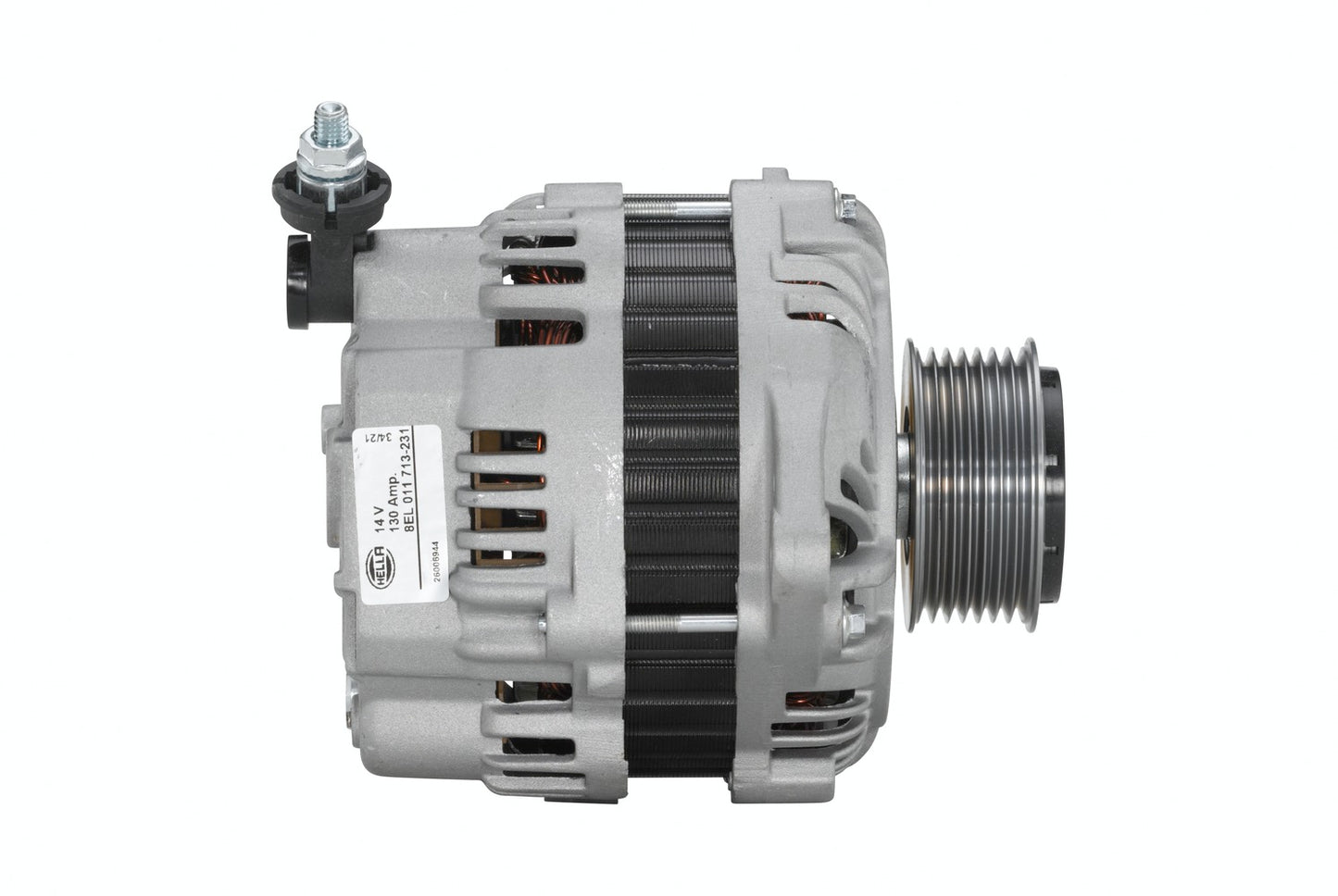 HELLA Alternator - 14V - 130A - for e.g. Nissan Cabstar (F24M, F24W) 8EL011713-231