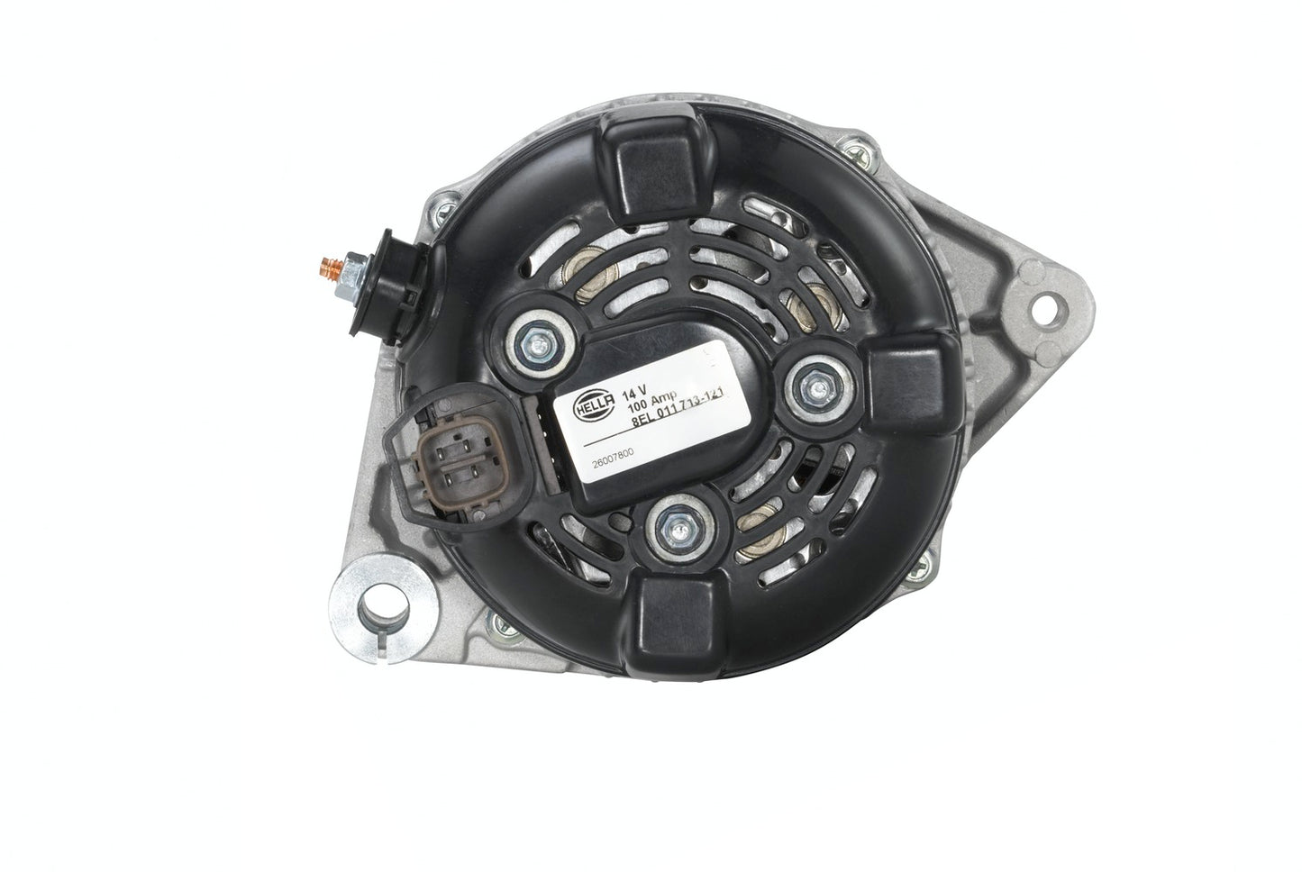 HELLA Alternator - 14V - 100A - for e.g. Toyota Land Cruiser Prado (_J12_) 8EL011713-121