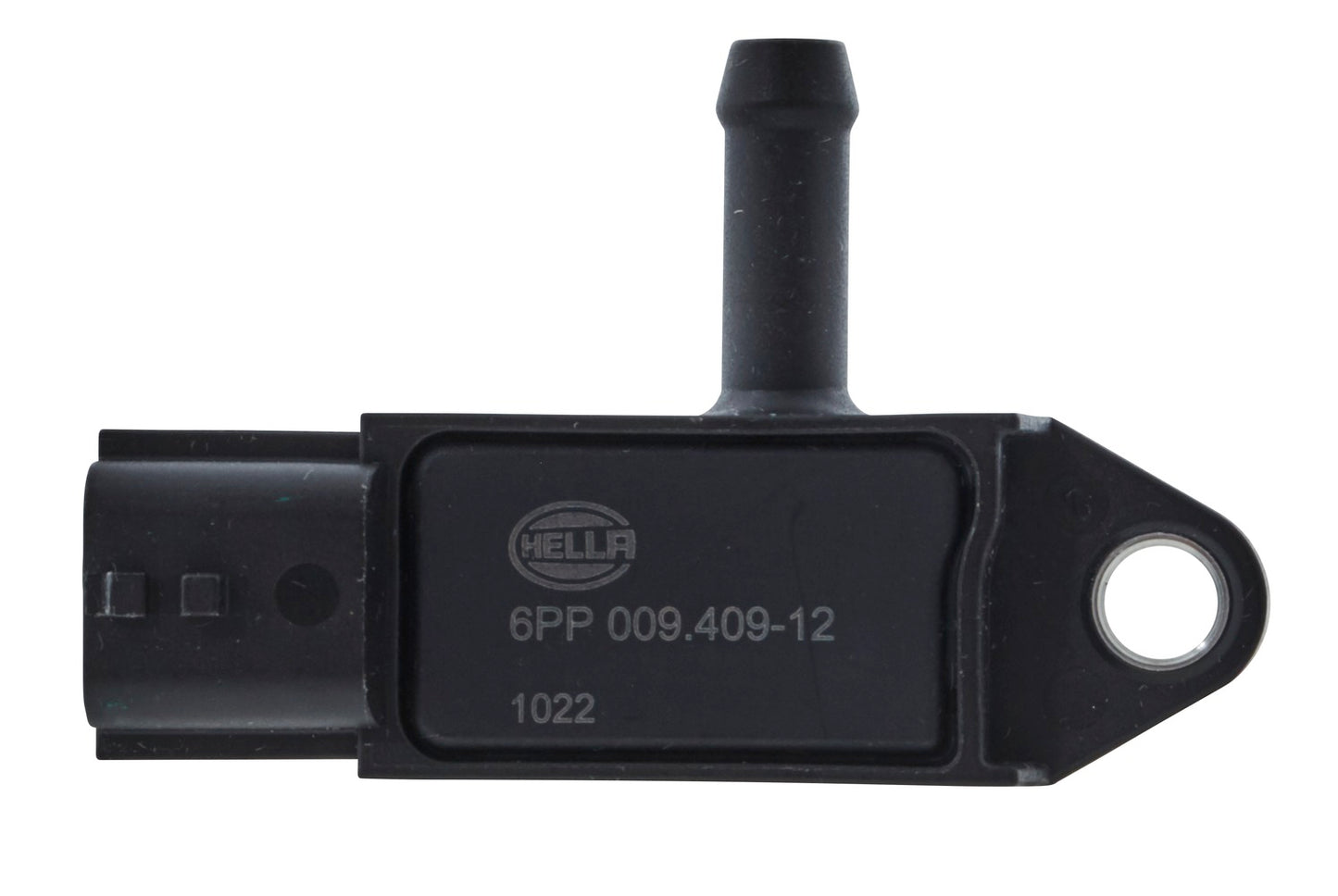 HELLA Sensor, exhaust pressure - 3-pin connector - Bolted 6PP009409-121