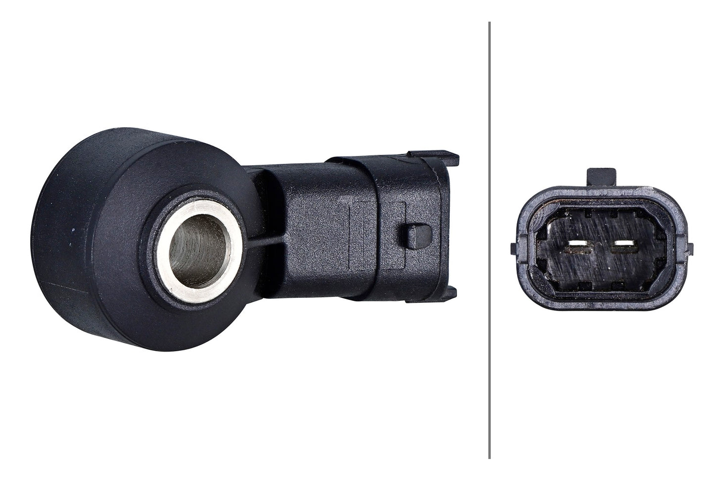 HELLA Knock Sensor - 12V - 2-pin connector 6PG013114-341