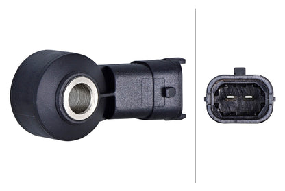 HELLA Knock Sensor - 12V - 2-pin connector 6PG013114-441