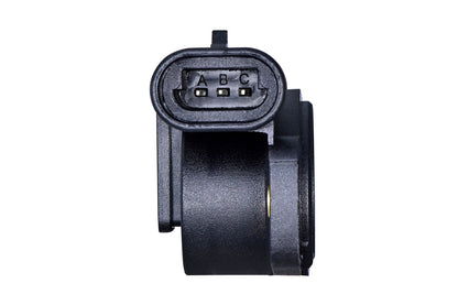 HELLA Sensor, throttle position - 12V - 3-pin connector 6PX008476-741
