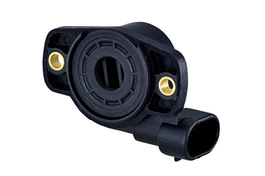 HELLA Sensor, throttle position - 12V - 3-pin connector 6PX008476-741