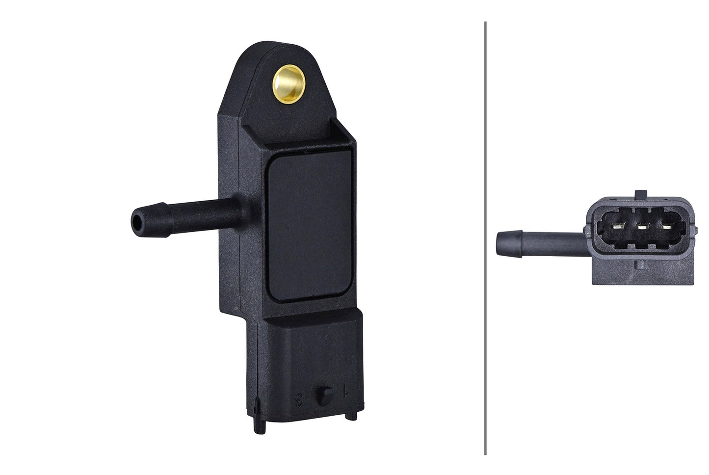 HELLA Sensor, boost pressure - 5V - 3-pin connector 6PP358152-571