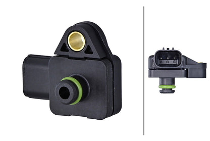 HELLA Sensor, boost pressure - 5V - 3-pin connector 6PP358152-581