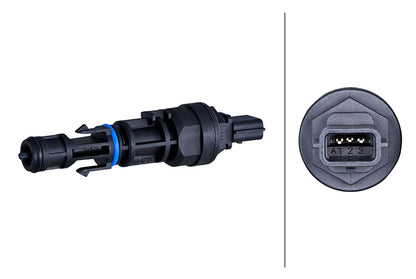 HELLA Sensor, speed/RPM - 12V - 3-pin connector - Plugged 6PU009145-301