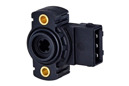HELLA Sensor, throttle position - 12V - 3-pin connector 6PX008476-791