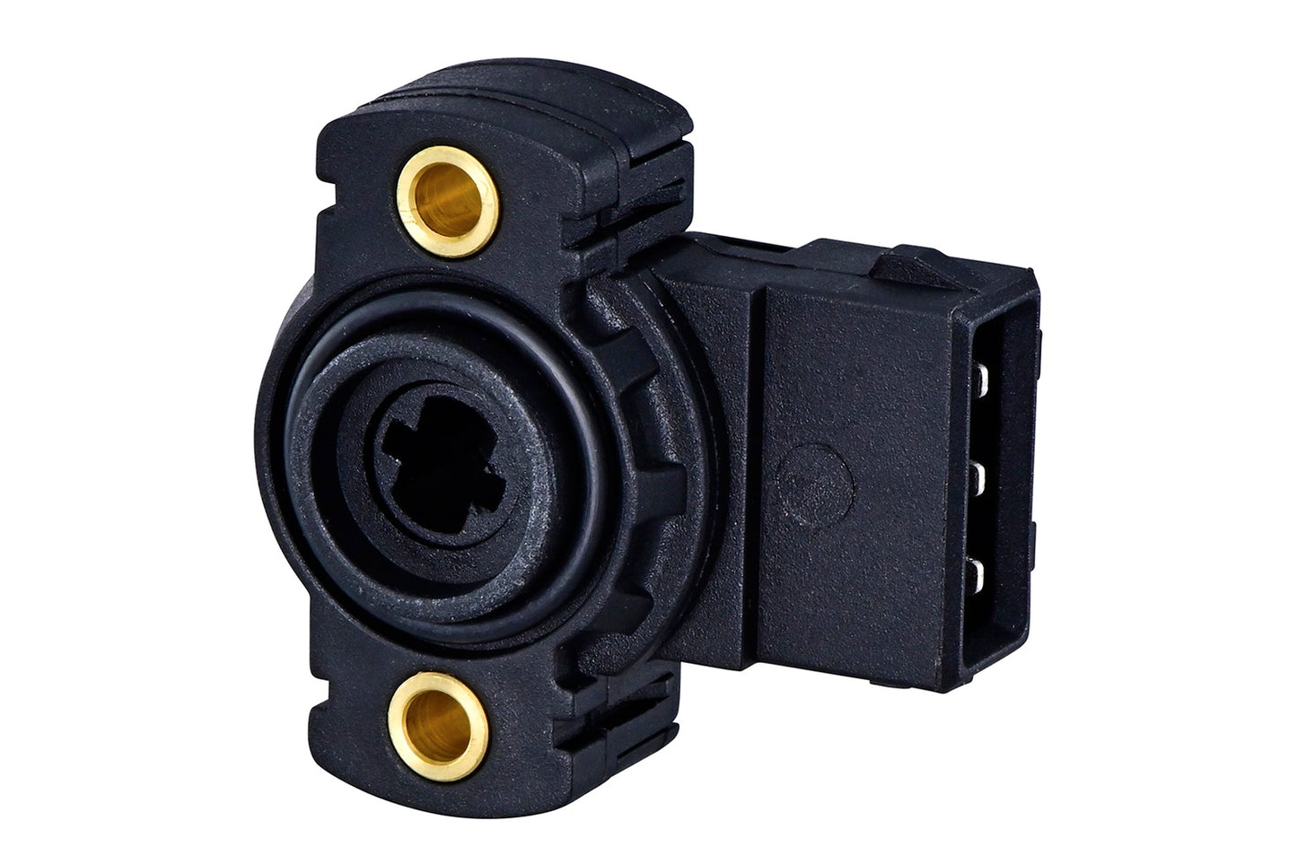 HELLA Sensor, throttle position - 12V - 3-pin connector 6PX008476-811