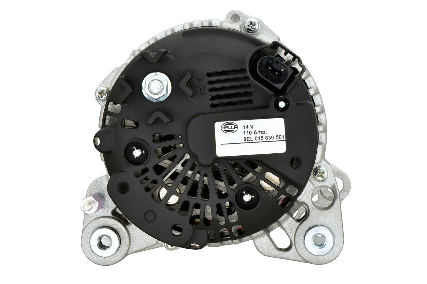 HELLA Alternator - 14V - 110A - for e.g. Skoda Fabia II (542) 8EL015630-501