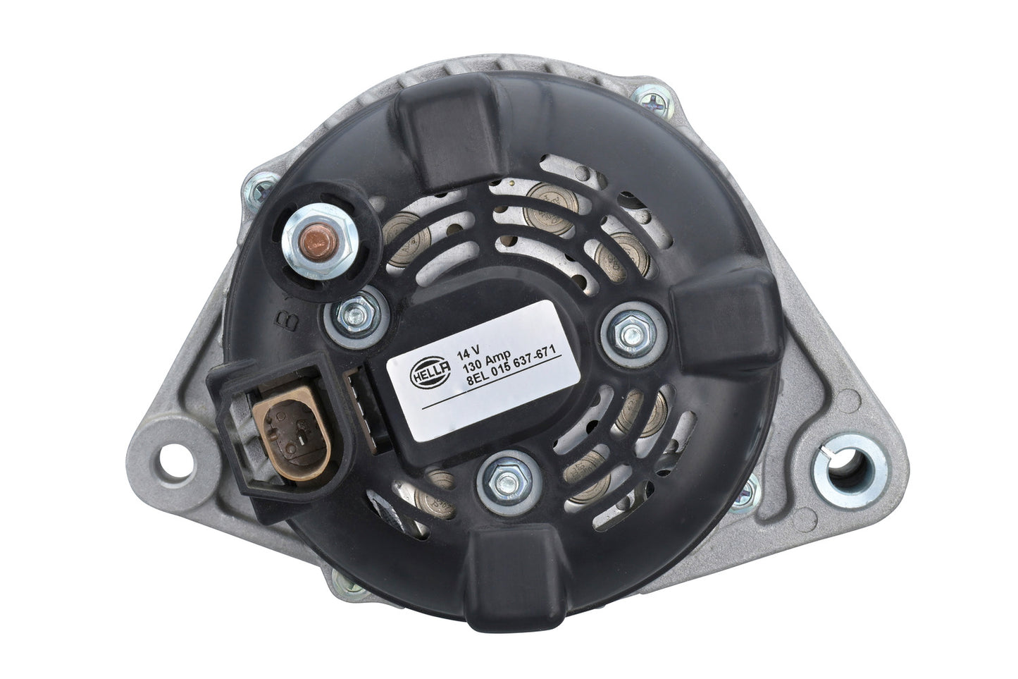HELLA Alternator - 14V - 130A - for e.g. Jaguar XF 8EL015637-671