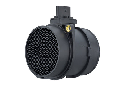 HELLA Mass Air Flow Sensor - 8-pin connector - Pipe-neck 8ET358166-441