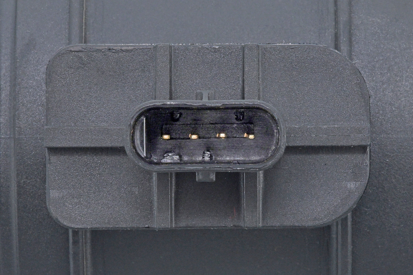 HELLA Mass Air Flow Sensor - 4-pin connector - Pipe-neck 8ET358166-451