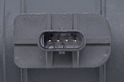 HELLA Mass Air Flow Sensor - 4-pin connector - Pipe-neck 8ET358166-451