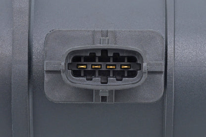 HELLA Mass Air Flow Sensor - 4-pin connector - Pipe-neck 8ET358166-611
