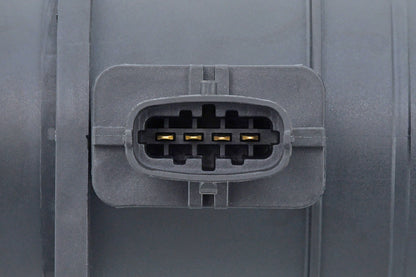 HELLA Mass Air Flow Sensor - 4-pin connector - Pipe-neck 8ET358166-621
