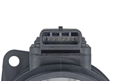 HELLA Mass Air Flow Sensor - 6-pin connector - Pipe-neck 8ET358166-661
