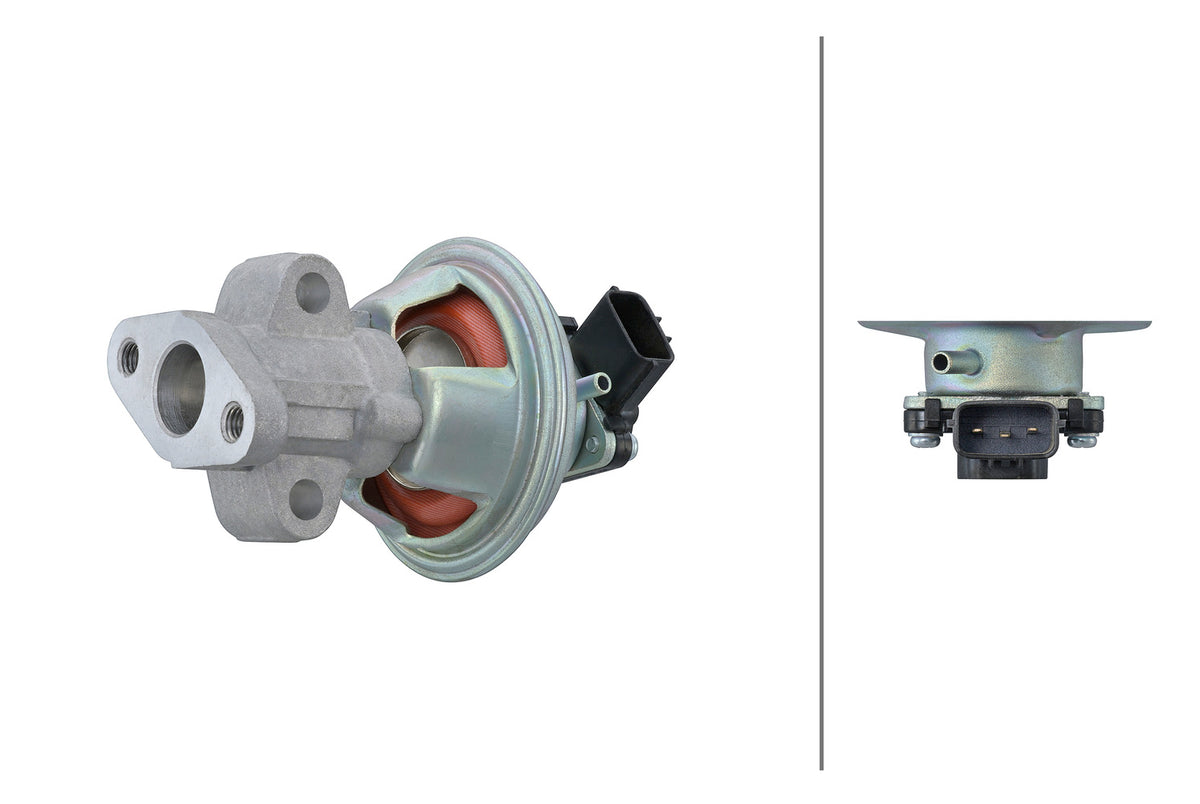 HELLA EGR Valve - Electric-pneumatic - 3-pin connector 6NU014865-521