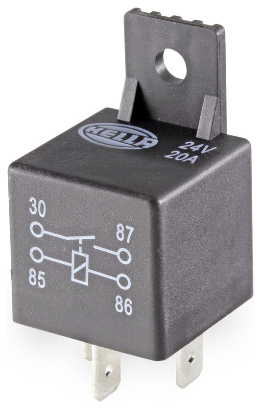 HELLA Relay, main current - 24V - 4-pin connector 4RA965400-101