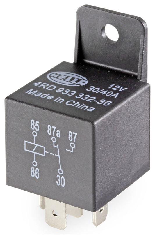 HELLA Relay, main current - 12V - 5-pin connector 4RD933332-361