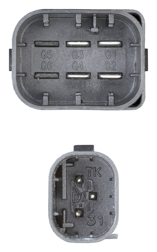 HELLA Relay, glow plug system - 12V - 8-pin connector 4RV008188-571