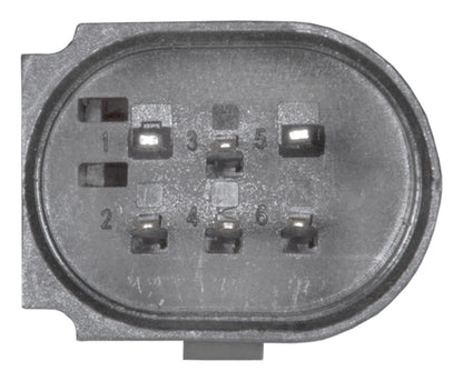 HELLA Oxygen sensor - 6-pin connector 6PA009166-801
