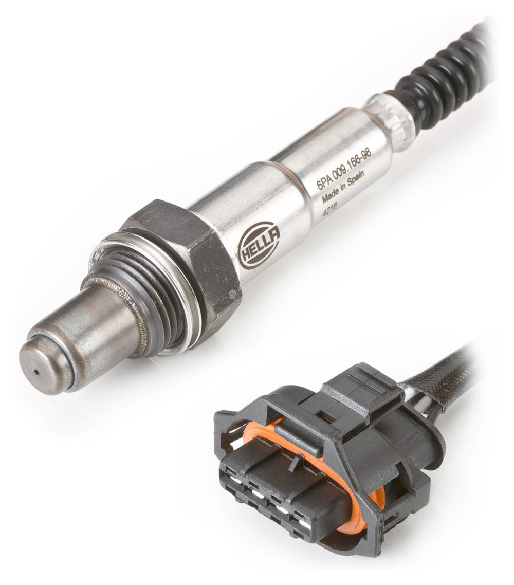 HELLA Oxygen sensor - 4-pin connector - before catalytic converter 6PA009166-981