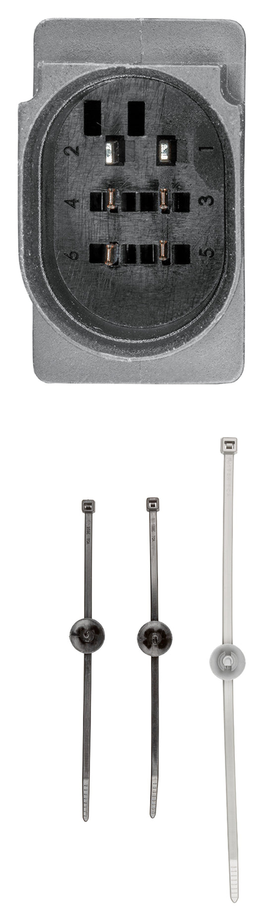 HELLA Oxygen sensor - 6-pin connector 6PA358103-101