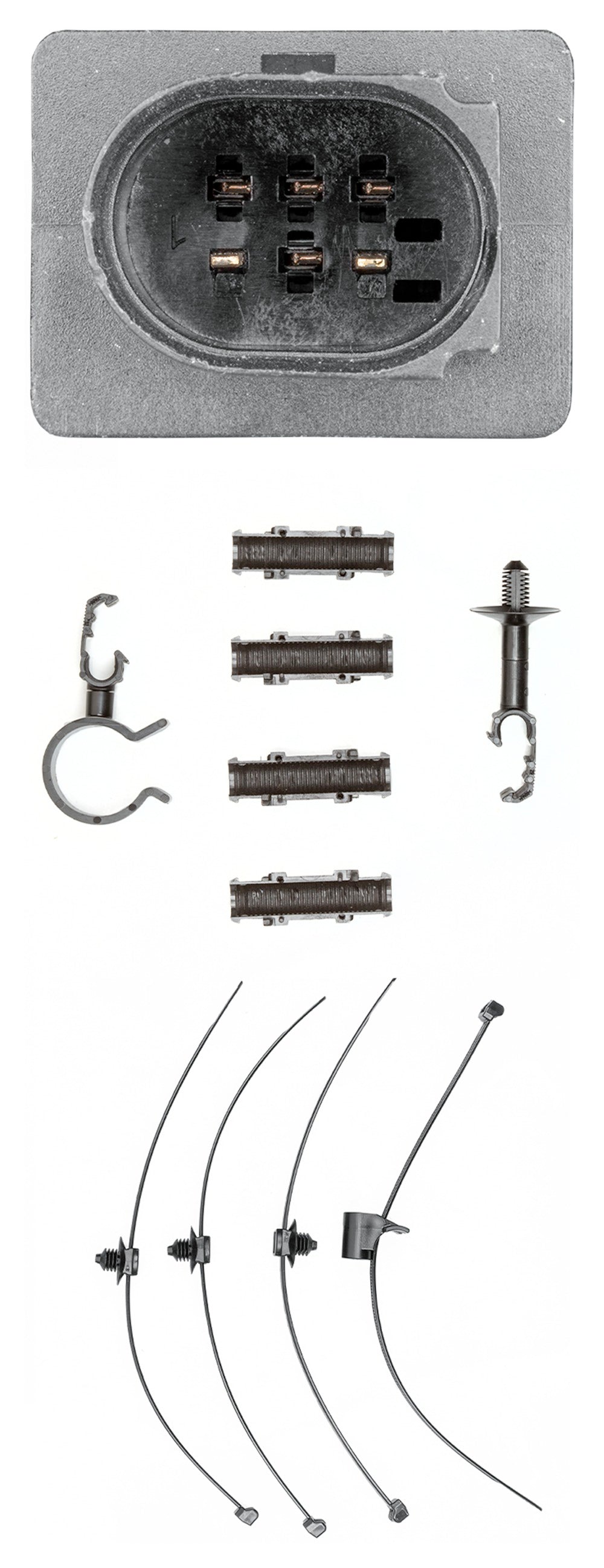 HELLA Oxygen sensor - 6-pin connector 6PA358103-121