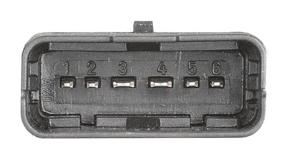 HELLA Mass Air Flow Sensor - 6-pin connector - Pipe-neck 8ET009142-001
