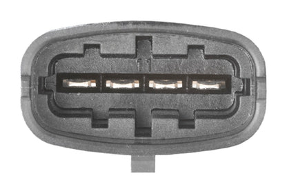 HELLA Mass Air Flow Sensor - 4-pin connector - Pipe-neck 8ET009142-031